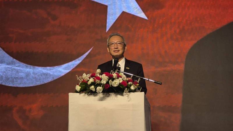 外交部政務次長吳志中出席「土耳其共和國103週年國慶酒會」