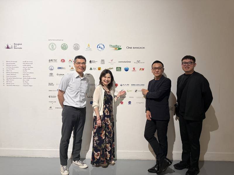 臺灣藝術家亮相曼谷藝術雙年展 袁廣鳴與劉星佑作品受矚目