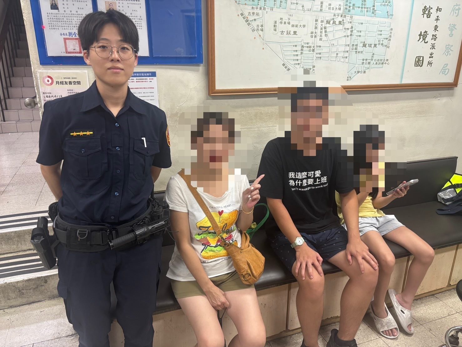 少年深夜未歸母急赴警局求助 大安警積極協尋溫馨助團聚