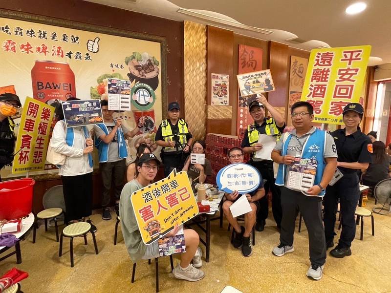 酒後別開車！中市代駕推薦標章達116人　認證比例六都最高