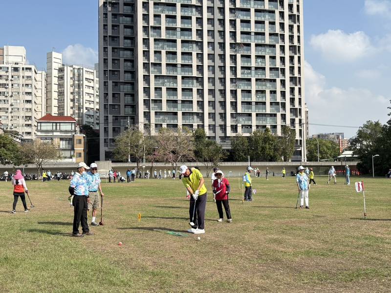 首屆台中再生水盃地面高爾夫球錦標賽福田登場 中市水利局活化水資場域推廣永續理念