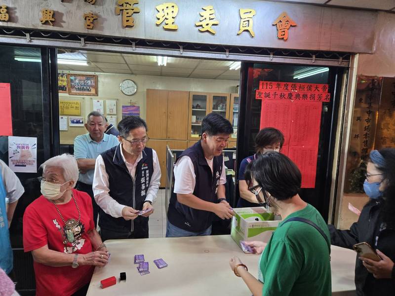 台中物調券第二波首日發放熱絡 多數場域半小時內兌換完畢