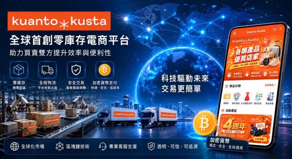 KuantoKusta 布局亞洲市場 打造零庫存電商與加密貨幣支付新生態 11 1793343305731