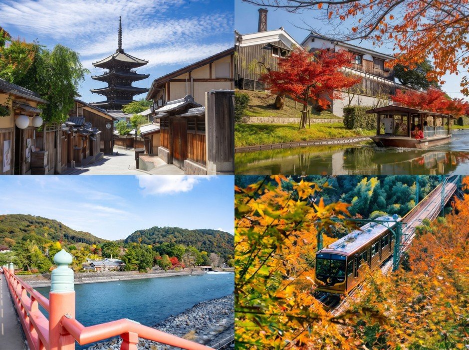 京阪推京都塔展望券＋循環巴士＋京阪電車一日券套票　11月1日起2950日圓