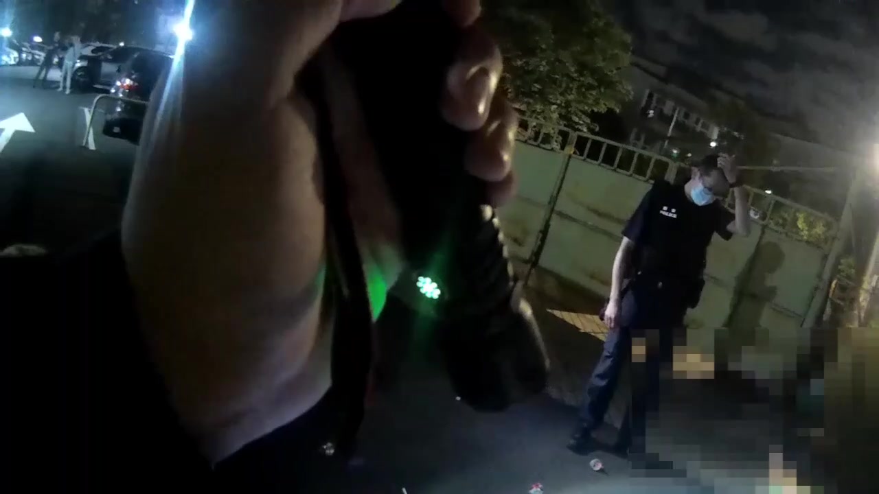 員警到場了解狀況（圖／中壢分局提供）