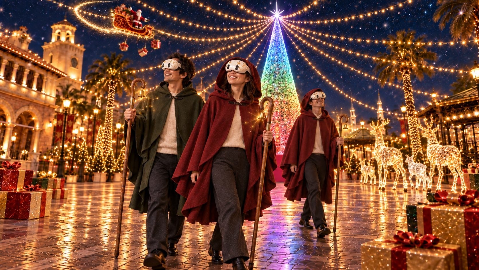 和歌山Marina City「Festa Luce」推XR燈飾導覽「NOËL LUCE」　11月21日起週末假日登場