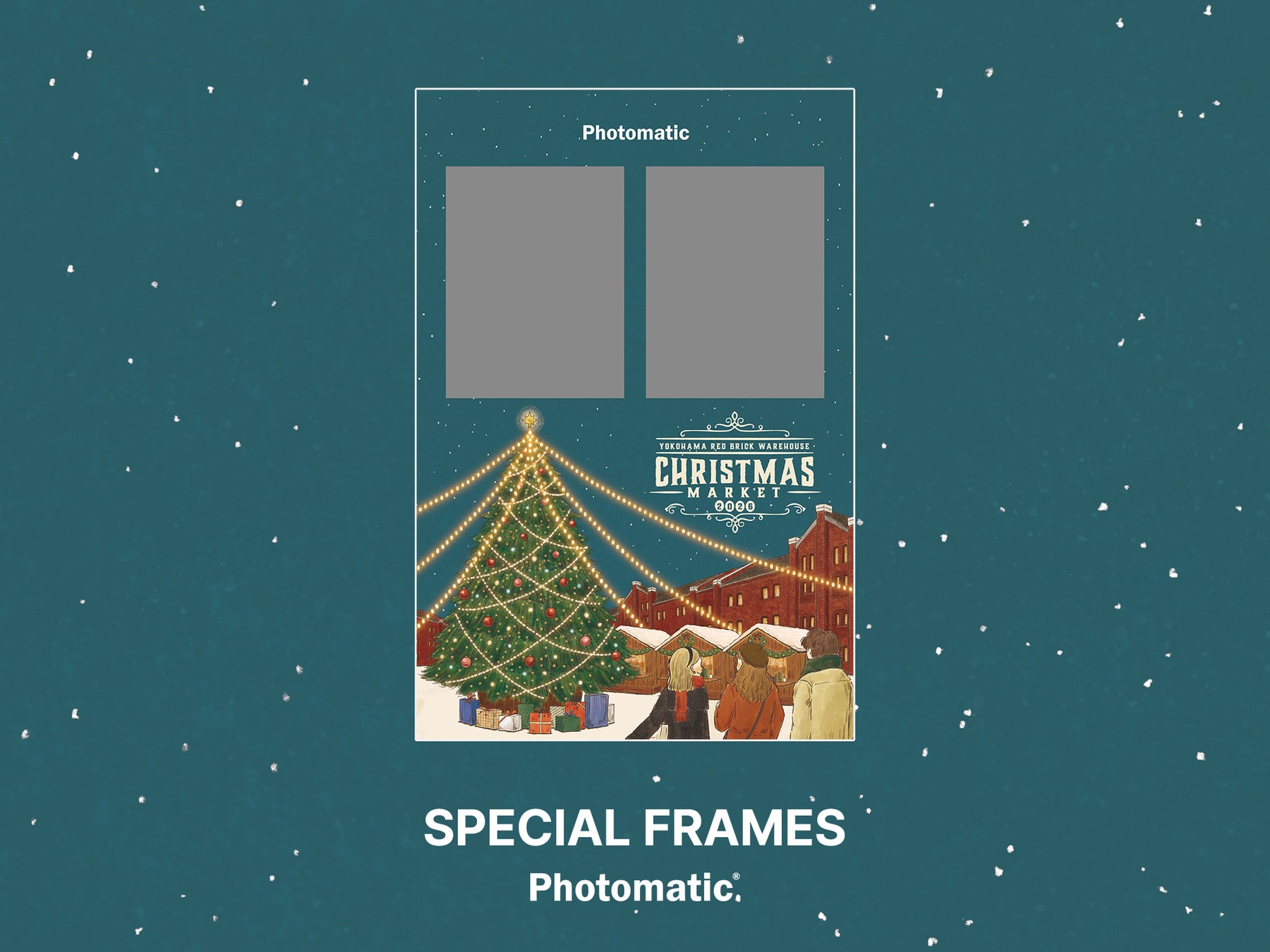 橫濱紅磚倉庫聖誕市集11月20日開幕 自助拍貼機推限定聯名相框、每次900日圓