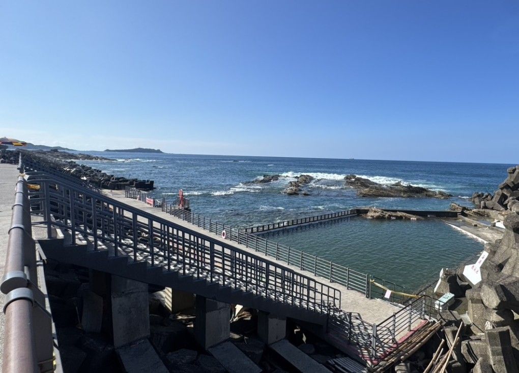 海興游泳池今年度救生服務已於10月15日結束(圖/基隆市政府)