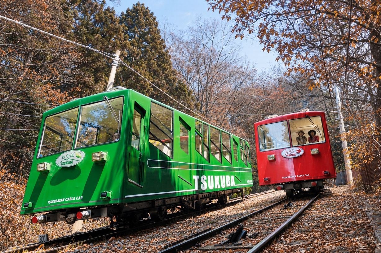 茨城筑波山第5代纜車明年1月11日退役 最後行駛紀念活動11月1日起,歷代車輛卡月月換