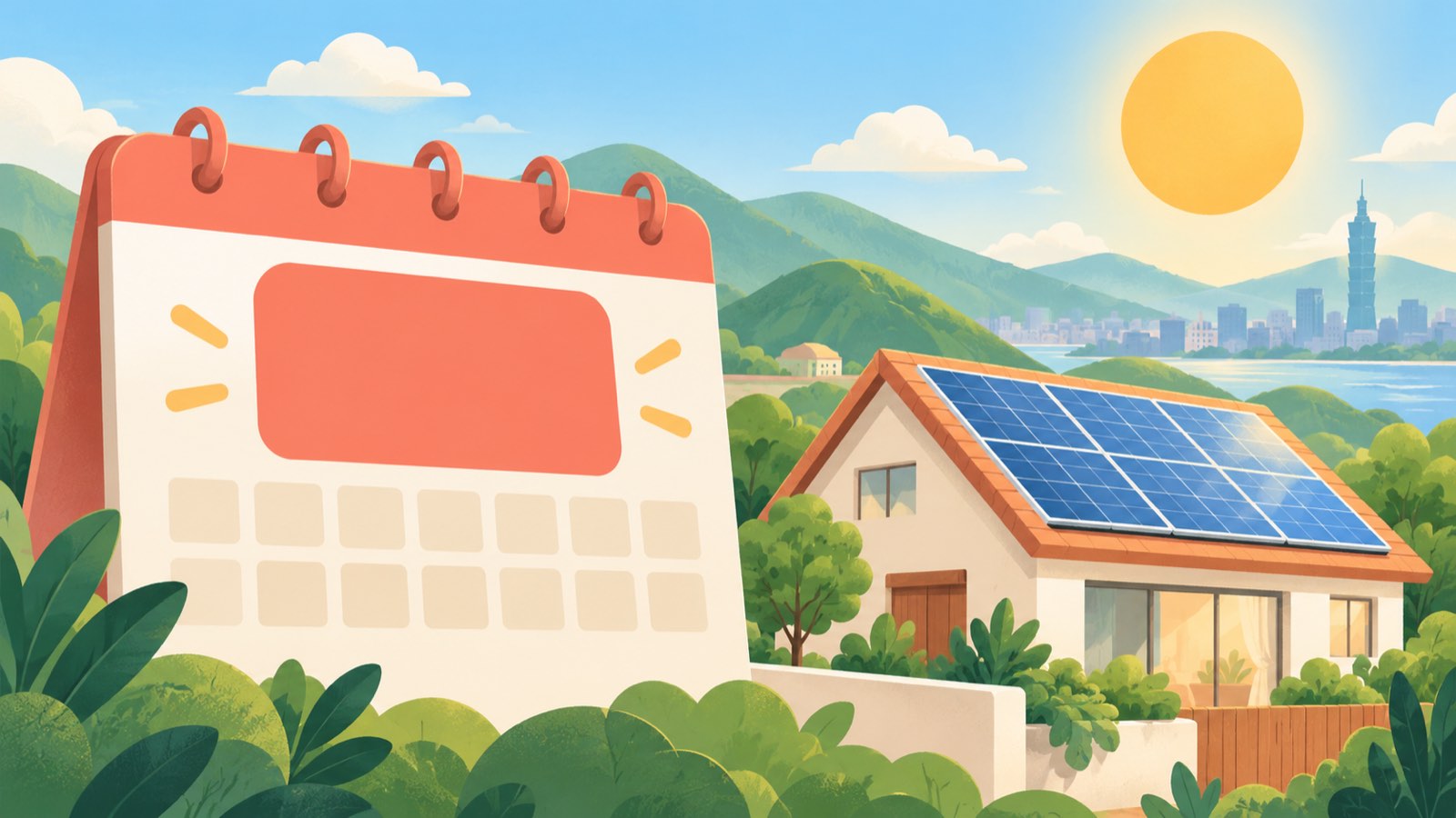 4縣市屋頂光電補助剩30天截止：11月30日收件止，備齊設備登記文件