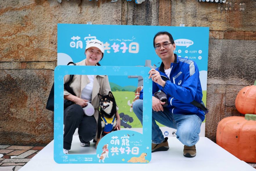 毛孩變裝過萬聖節! 新北萌寵療癒派對連辦三週 17 《圖說》「萌寵共好日」第一彈「『汪』聖搗蛋趴」。〈動保處提供〉