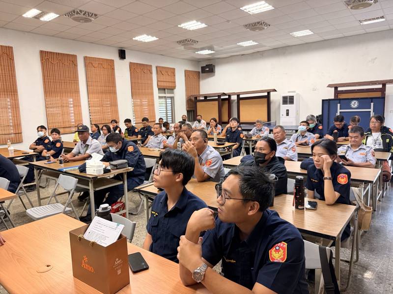 大武警超前部署選舉安全維護 辦理投開票所警衛講習強化應變能力