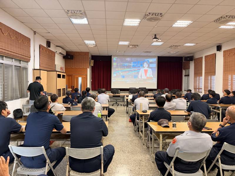 大武警超前部署選舉安全維護 辦理投開票所警衛講習強化應變能力
