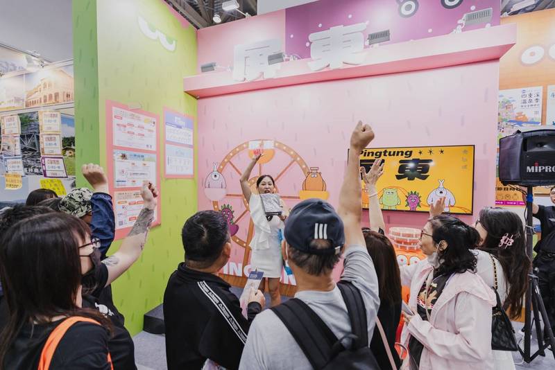 屏東縣參展台中國際旅展 推秋冬活動與「再來一屏」獎助