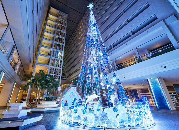 沖繩恩納村萬麗度假飯店「Blue Lagoon Christmas」11月1日開跑 海灘燈飾睽違7年回歸
