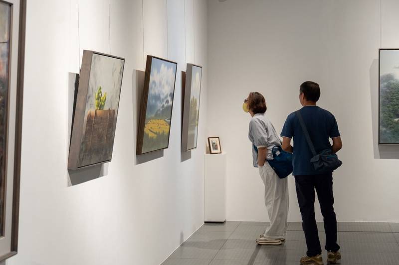 竹縣優秀藝術家薪傳展 歲月流金童武義創作個展開幕