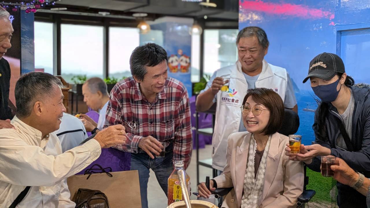 與會者交流同歡(圖/基隆市政府社會處)
