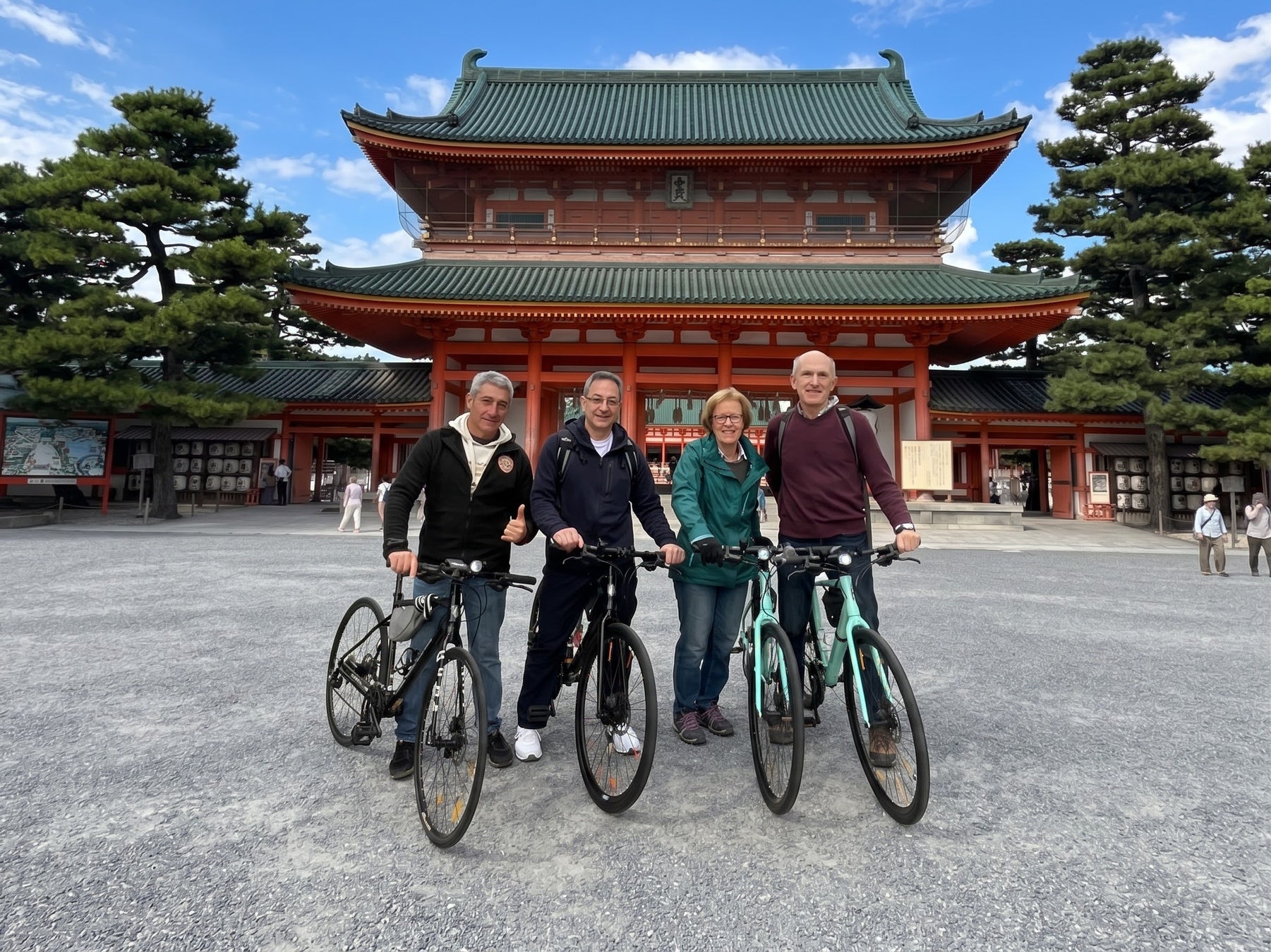 英語導覽單車行程「TRB BIKE TOUR KYOTO」11月1日開業　平安神宮出發騎遊南禪寺、哲學之道